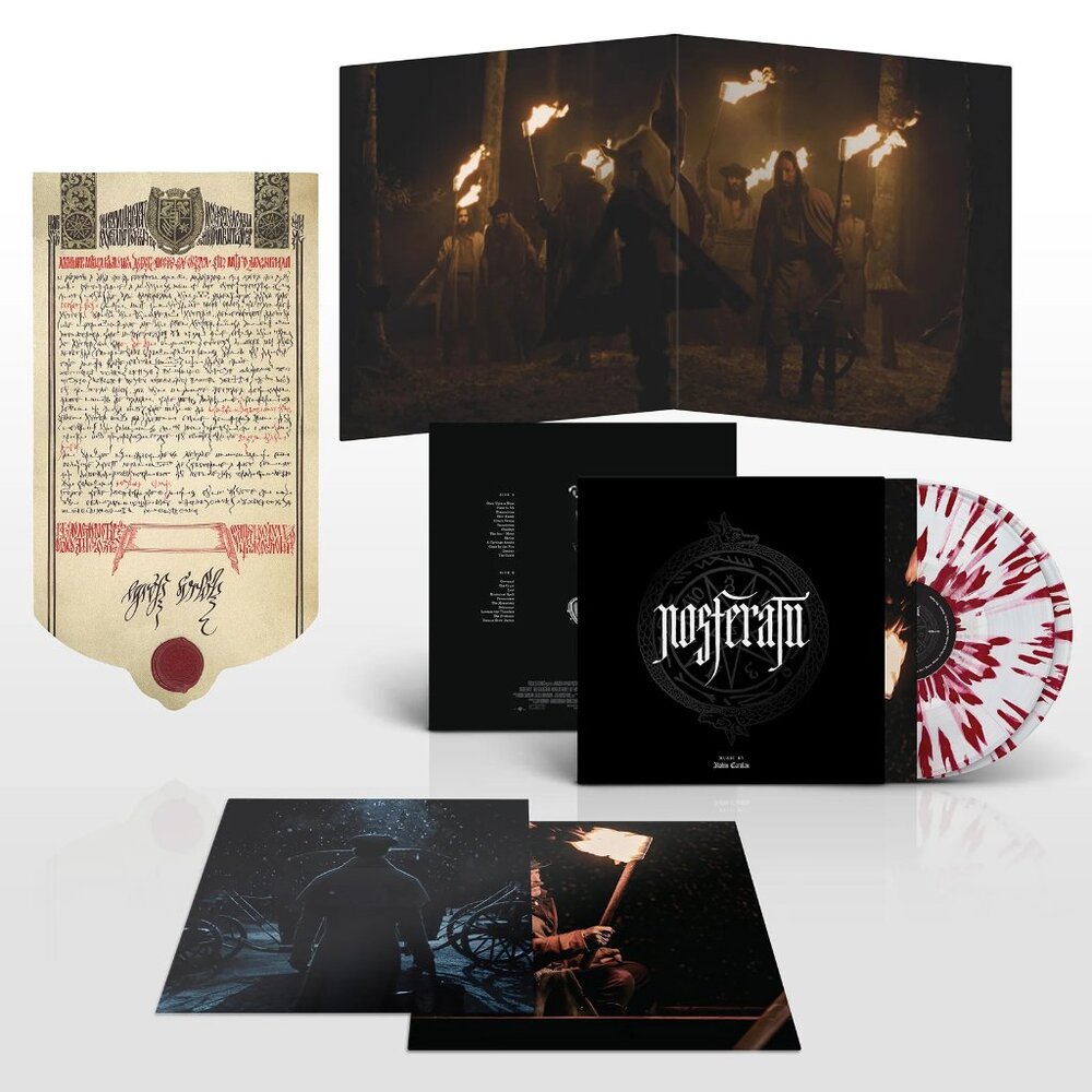 Nosferatu Soundtrack 2-LP ~ Exclusive Colored Vinyl (Splatter) ~ New/Sealed!